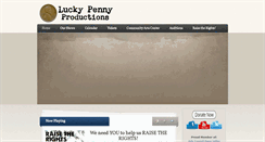 Desktop Screenshot of luckypennynapa.com